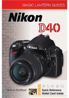 Nikon d40 user manual download